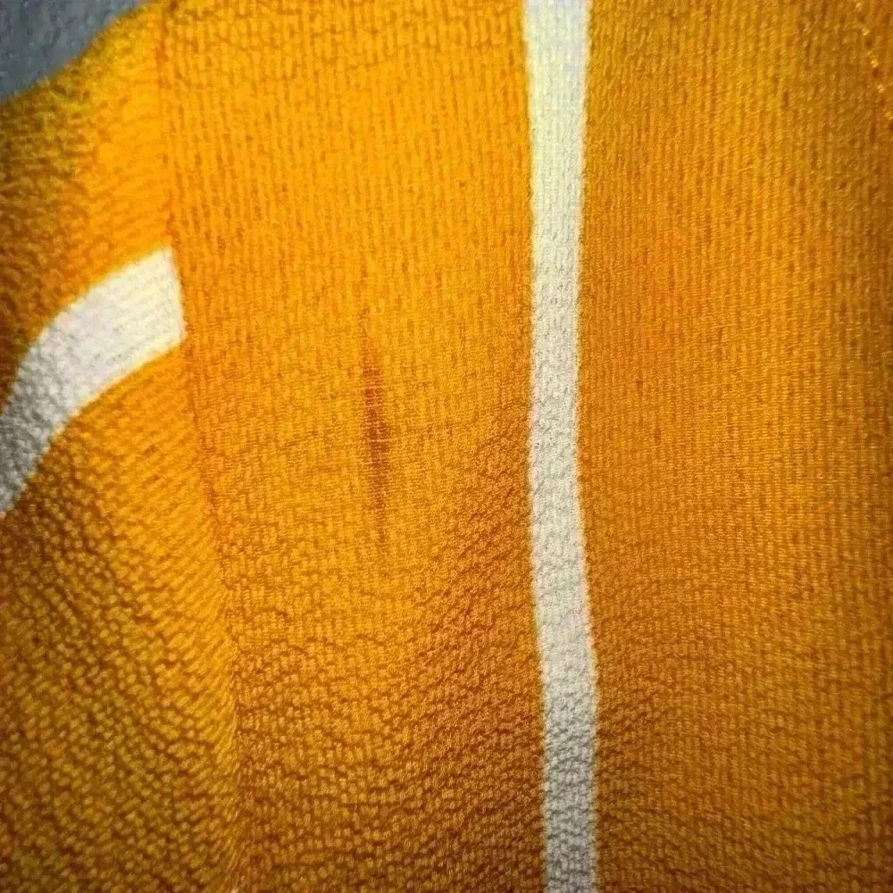NWT! Iris Basic Yellow & White Striped Crop Top Size S - Picture 7 of 8